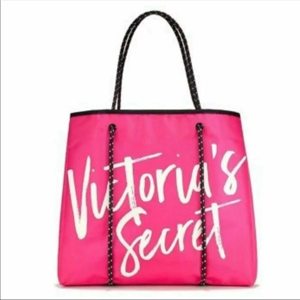 New VS Pink / White Wicked Tote Bag